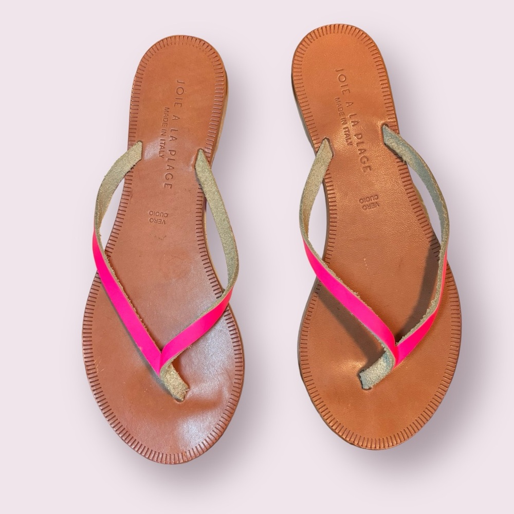 JOIE a la Plage mint sandals.